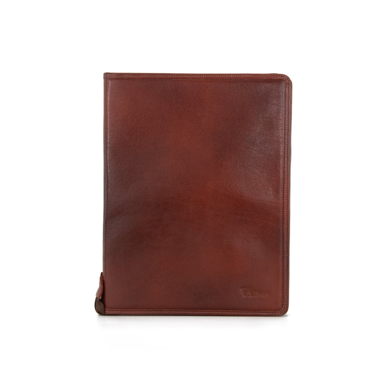 William Executive Zippered Portfolio  - front view